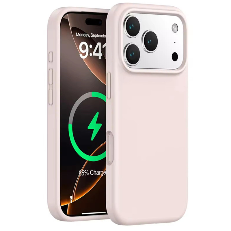 Liquid Silicone Magnetic Phone Case - Жидкий силиконовый магнитный чехол для iPhone