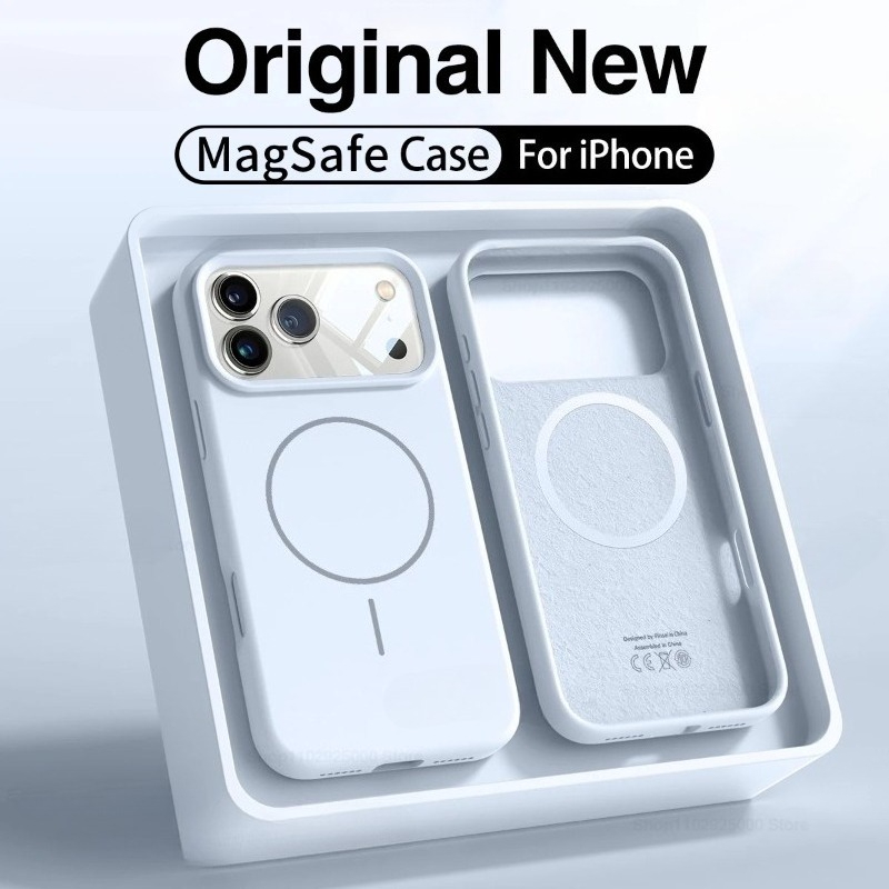 Оригинальный магнитный чехол и – обзор и цена Liquid Silicone Magnetic Phone Case