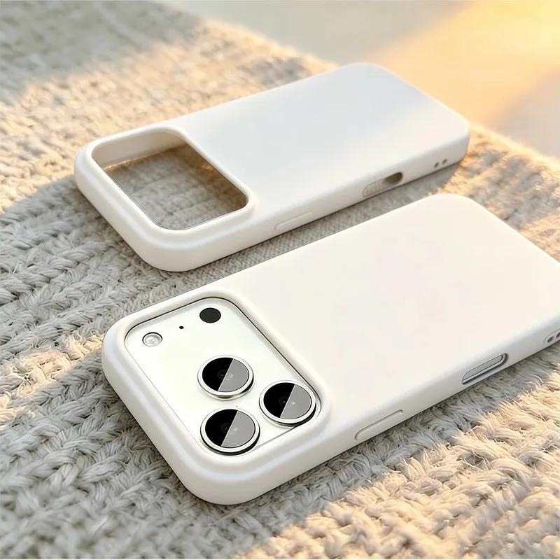 Роскошный чехол для iPhone 18  – обзор и цена Liquid Silicone Magnetic Phone Case