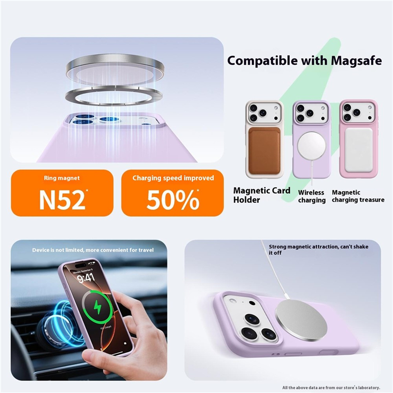 Жидкий силиконовый магнитный ч – обзор и цена Liquid Silicone Magnetic Phone Case
