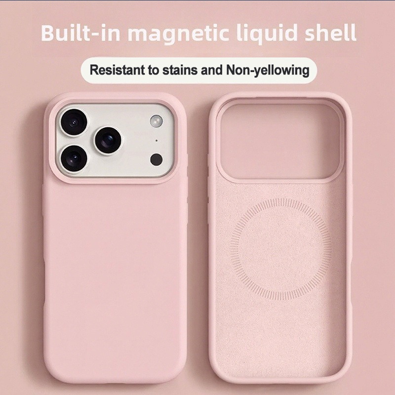 Оригинальный жидкий силиконов – обзор и цена Liquid Silicone Magnetic Phone Case