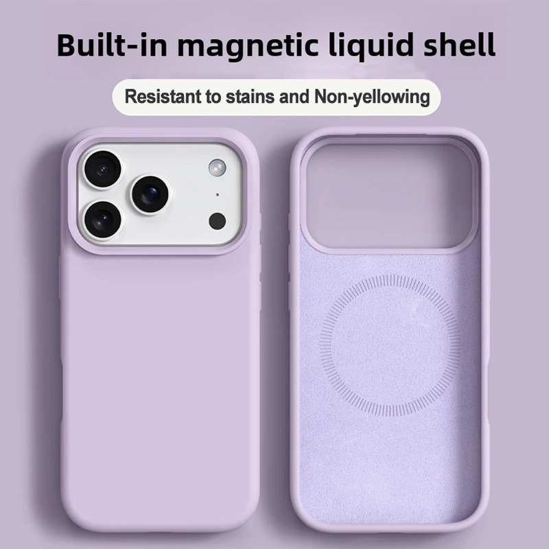 Оригинальный жидкий силиконов – обзор и цена Liquid Silicone Magnetic Phone Case